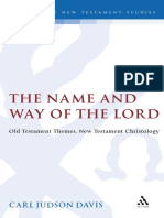 The Name and Way of The Lord - Old Testament Themes, New Testament Christology (PDFDrive)