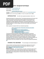 Joel-Cohen vs. Pfannenstiel Incision Study | PDF | Caesarean Section ...