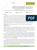 Study On Spatial Distribution Characteristics and Influencing Factors of Traditional Villages in Zhanjiang City Based On Gis