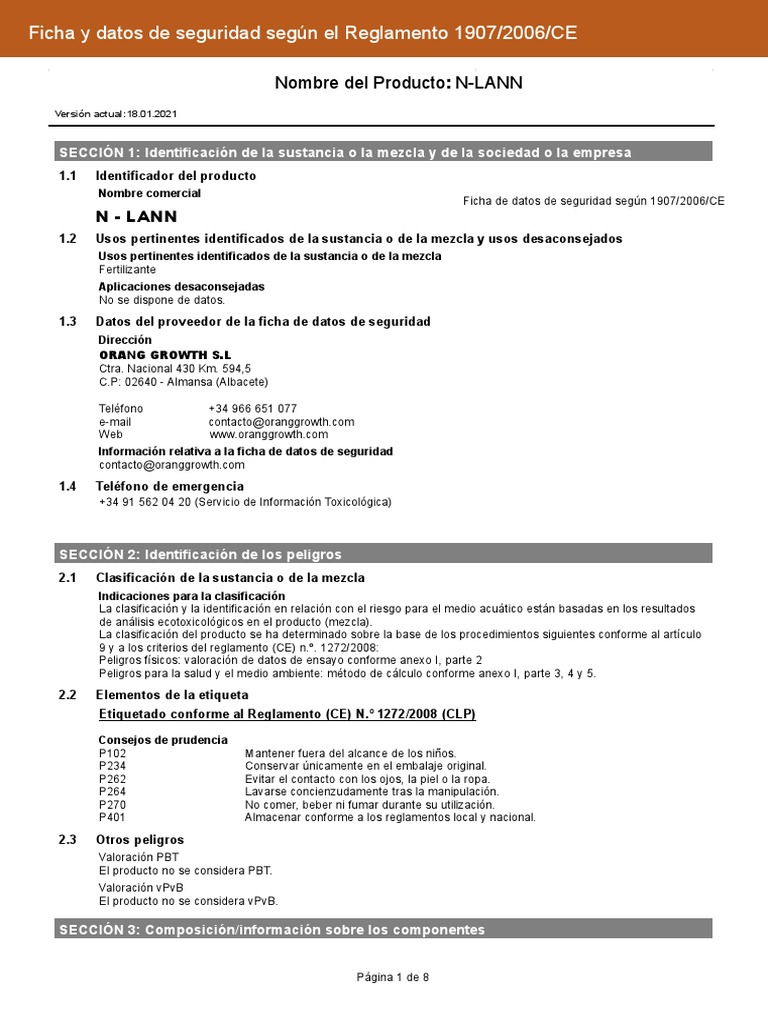 MSDS Urea Formaldehido PDF Agua Química