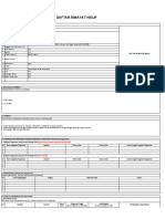 Template CV Rekrutmen