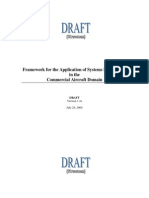 Framework For The Application of Systems Engineering in The Commercial Aircraft Domain