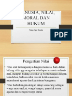 Manusia Dan Hukum