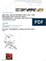 (865 VHP) - Motor Grader Tier 3 (Na) - Asn N8AF04429 (7/05-12/08) (06-14 (01) ) - Transmission - Housing and Input Shaft Case Constructuion