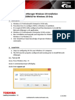 Network Emanager Windows 10 Installation V.520Bw10 For Windows 10 Only
