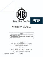 MGA Twin Cam Workshop Manual