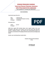 Format Surat Rekomendasi PPNI