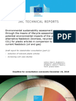 Comparative LCA of Alternative Feedstock For Plastics Production - DRAFT FOR STAKEHOLDER CONSULTATION Part II