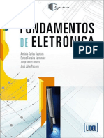 Resumo Fundamentos de Eletronica Antonio Carlos Baptista Carlos Ferreira Fernandes Jorge Torres Pereira Jose Julio Paisana