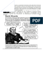 David Ricardo Teoria y Actividad