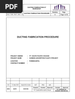 Ducting Fabrication Procedure