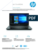 HP Pavilion Notebook 15-cx0033nl: Un Laptop Potente Per Stare Al Passo Con Il Gaming