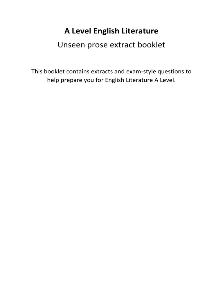 unseen-prose-extract-booklet-a-level-english-literature-pdf