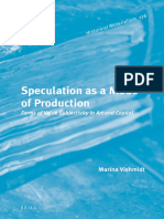 Marina Vishmidt - Speculation As A Mode of Production - Forms of Value Subjectivity in Art and Capital (2019)