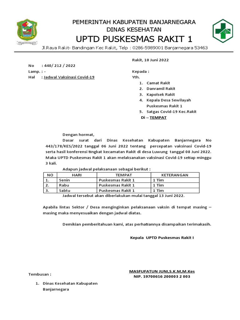 Surat Phbs Rumah Tangga 2022 Pdf