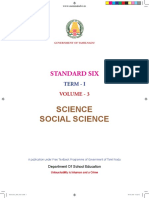 Namma Kalvi 6th Science and Social Science Text Book EM Term 2