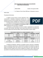 051 Ofício Circular 2edicao Prova Parana EJA 2022