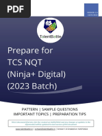 Talent Battle - TCS NQT - 2023 - Batch - Guide - Version - 1.0