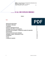 Manual de eixos Ibero guia de manutenção