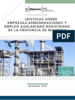 IPEC - Misiones - Empresas - Empleo y Remuneraciones Misiones 2021