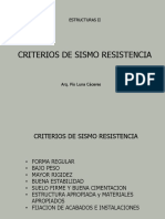 Criterios de Estructuracion