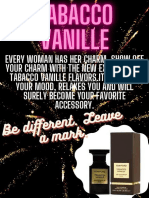 Every Woman Has Her Charm. Show Off Your Charm With The New Explosion of Tabacco Vanille Flavors.
