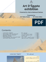 Art D'Égypte Exhibition
