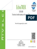 Manual Nivelco EchoTREK SE-SG-300 PT Nivetec