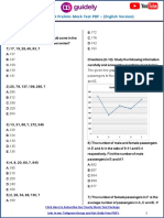 IBPS RRB Clerk Prelims Mock Test PDF - (English Version) : Numerical Ability