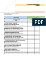 Classroom Based Assessment Transit Form (PBD) YEAR 2022/2023