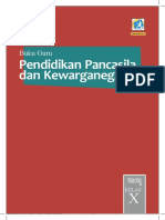 Kelas X PPKN Buku Guru