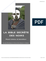 La Bible Secrete Des Noirs