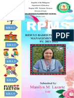 RPMS Results-Based Performance Management System