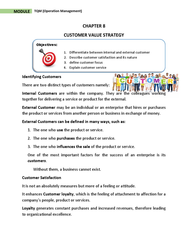 Customer Value Strategy Overview | PDF | Customer Satisfaction ...