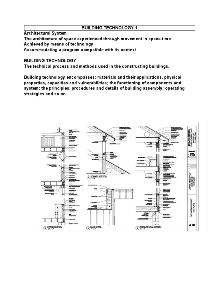 Building Technology: Materials & Methods | PDF | Concrete | Rock (Geology)