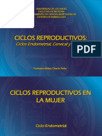 Ciclos reproductivos femeninos: Endometrial, cervical y vaginal