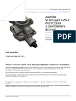 Zawor Sterujacy Hzs 4 Przyczepa 2 Obwodowy d50 d47