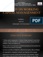 Working Capital Management of Elmeca Works