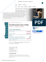 Introducción A La Certificación CCNA