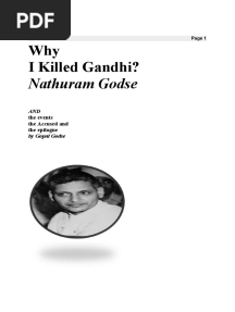 Why I Killed Gandhi - Nathuram Godse (PDFDrive)
