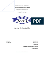 Canales de Distribucion