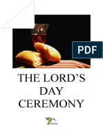 The Lords Day Handout