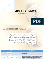 Pel 1 Mukmin Bertakwa