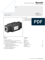 Ficha Tecnica Valvula Reguladora de Caudal Z2FS10 Bosch Rexroth