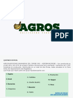 Certificaciones Agros