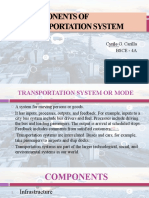 Components of Tranportation System