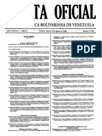 Gaceta Oficial: de La República Bolivariana de Venezuela