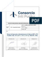 NL - 3000 - CO - MAN - IPK - I00 - CO - 000010 Rev2 - Manual de Operación y Mantenimiento de Tableros MEP y RTU, Facilities 1250,1271,1280