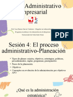 S5. El Proceso Administrativo - PLANEACIÓN