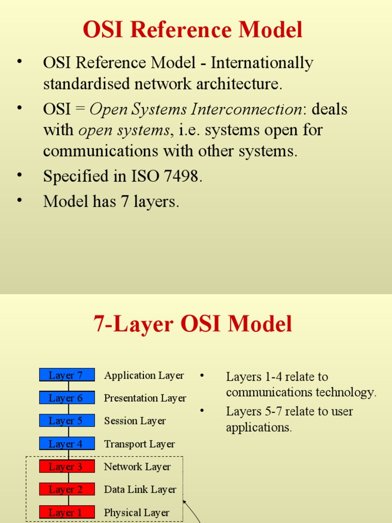 Osi Model | PDF | Osi Model | Computer Network